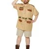 Spirit Halloween Adult Men's Zookeeper Plus Size Costume 2 Spirit Halloween Adult Men's Zookeeper Plus Size Costume -HALLOWEEN COSTUMES Sales 07518327 a