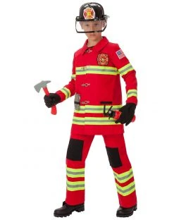 Spirit Halloween Kids Firefighter Costume - The Signature Collection