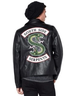 Spirit Halloween Unisex Southside Serpents Jacket β Riverdale