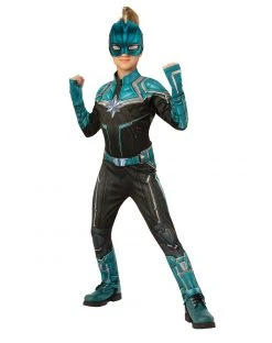 Spirit Halloween Kids Kree Suit - Captain Marvel