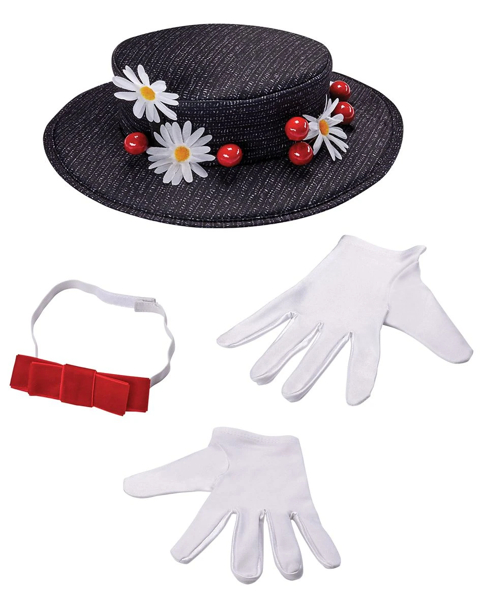Spirit Halloween Adult Mary Poppins Accessory Kit - Disney 4 Spirit Halloween Adult Mary Poppins Accessory Kit - Disney - Image 2