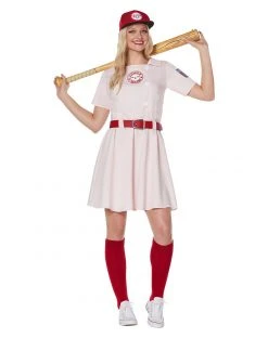 Spirit Halloween Adult Rockford Peaches Plus Size Costume - A League of Their Own