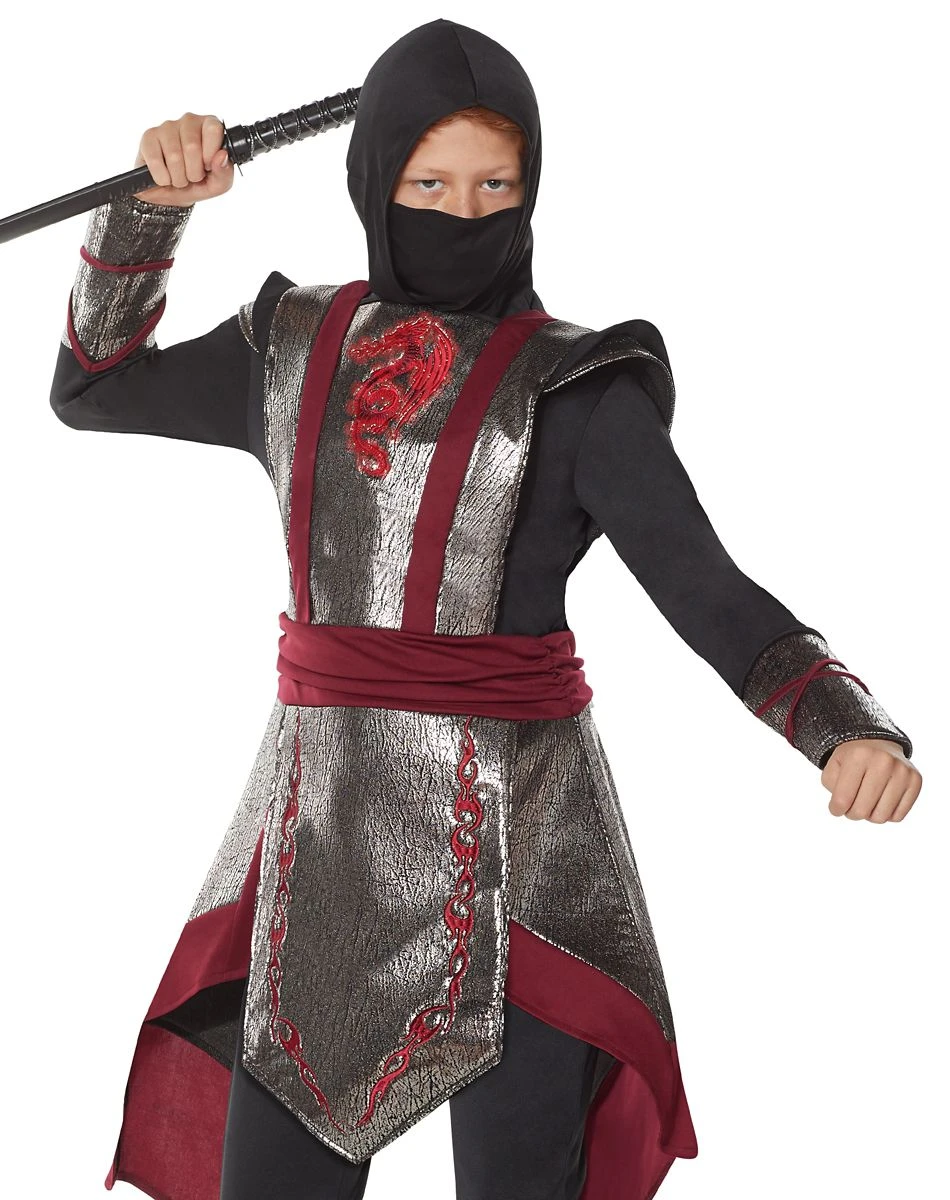 Spirit Halloween Kids Ultimate Ninja Costume - The Signature Collection 6 Spirit Halloween Kids Ultimate Ninja Costume - The Signature Collection - Image 4
