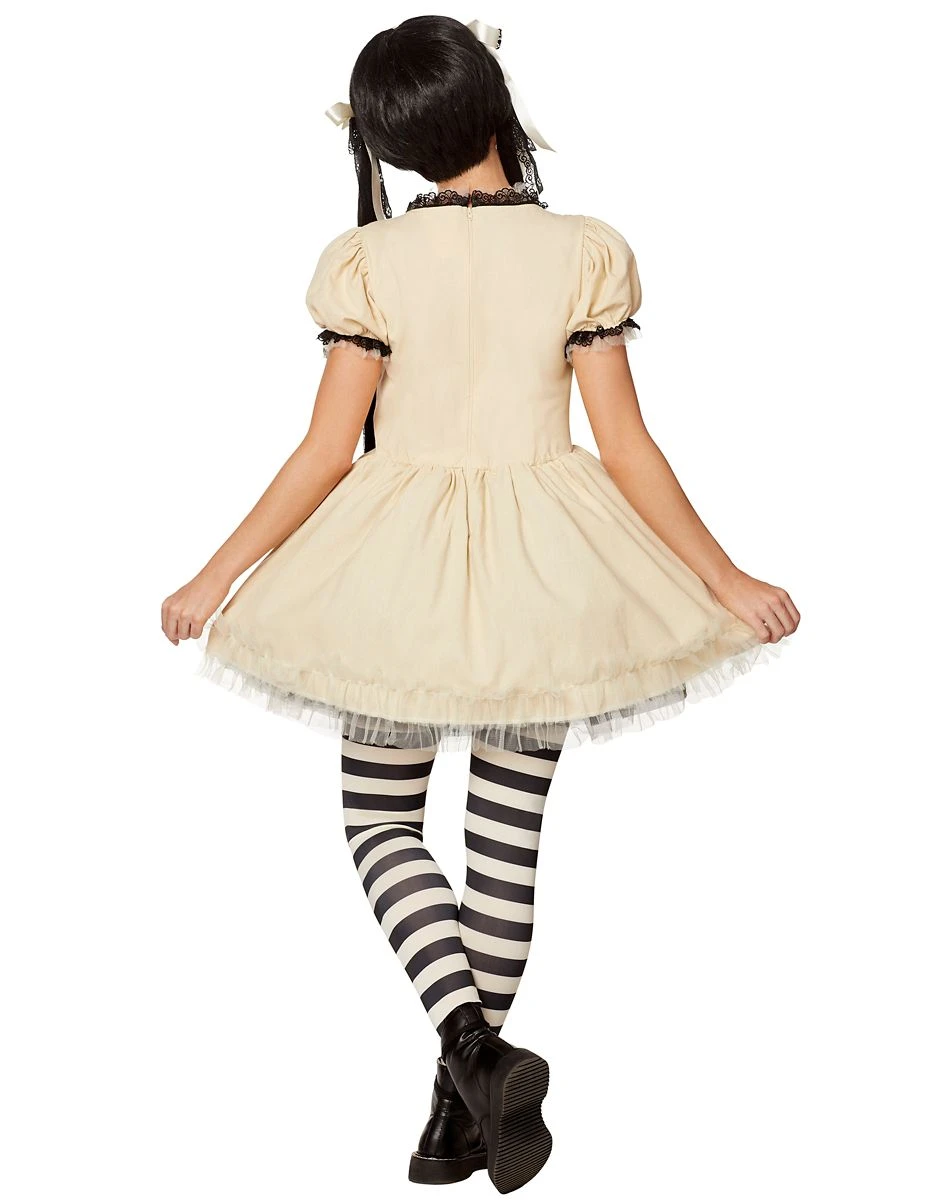 Spirit Halloween Kids Creepy Doll Costume - The Signature Collection 4 Spirit Halloween Kids Creepy Doll Costume - The Signature Collection - Image 2
