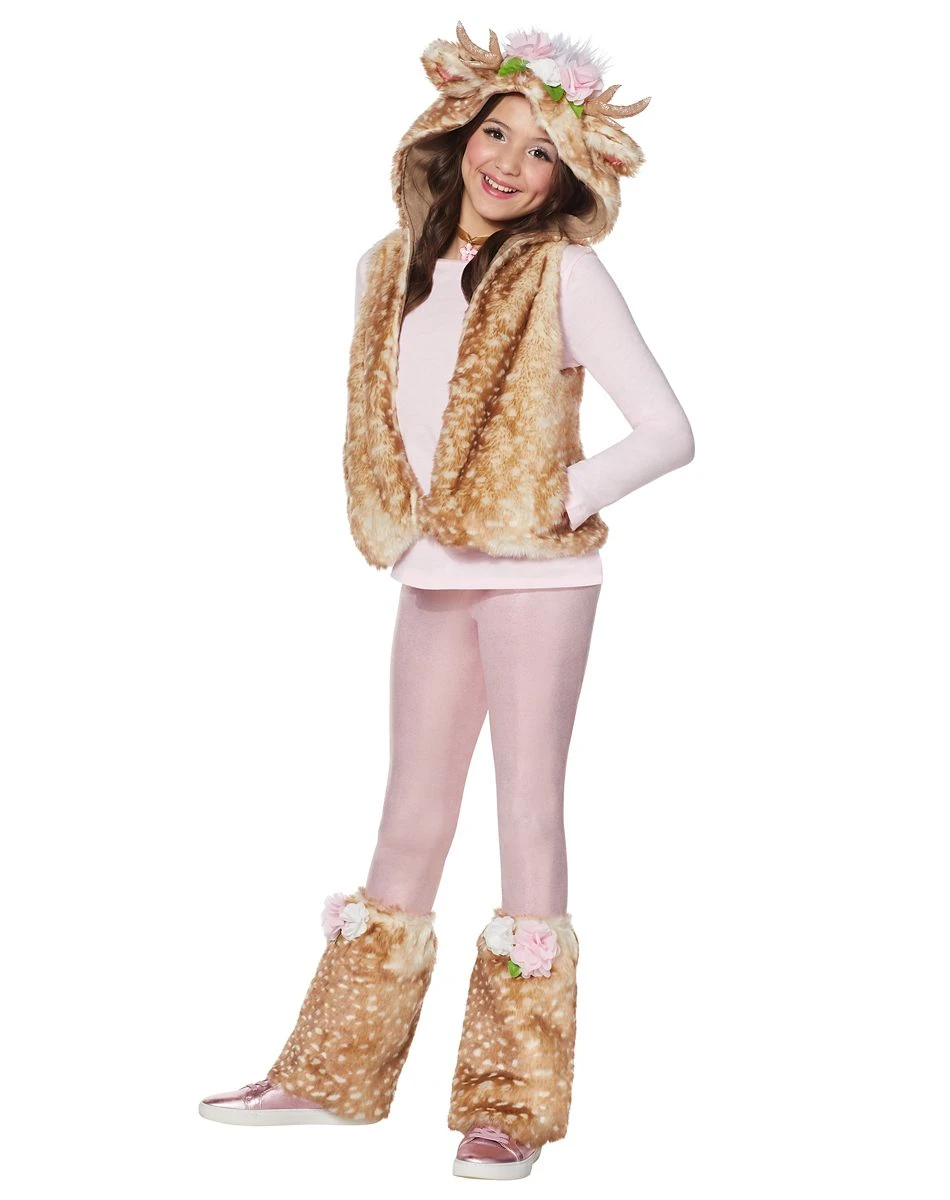 Spirit Halloween Kids Faux Fur Fawn Costume Kit - The Signature Collection 3 Spirit Halloween Kids Faux Fur Fawn Costume Kit - The Signature Collection