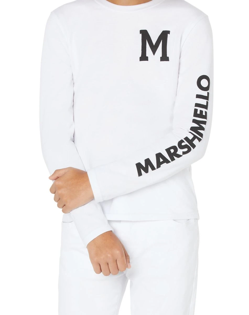 Spirit Halloween Kids Marshmello Costume 4 Spirit Halloween Kids Marshmello Costume - Image 2