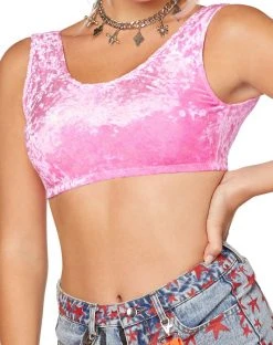 Spirit Halloween Velour Harley Quinn Crop Top - Birds of Prey 7 Spirit Halloween Velour Harley Quinn Crop Top - Birds of Prey -HALLOWEEN COSTUMES Sales 07563075 c