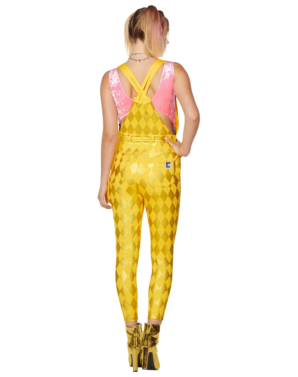 Spirit Halloween Harley Quinn Overall Jumpsuit - Birds of Prey 4 Spirit Halloween Harley Quinn Overall Jumpsuit - Birds of Prey - Image 2