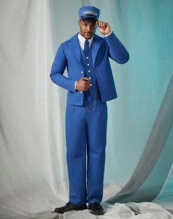 Spirit Halloween Adult Train Conductor Costume