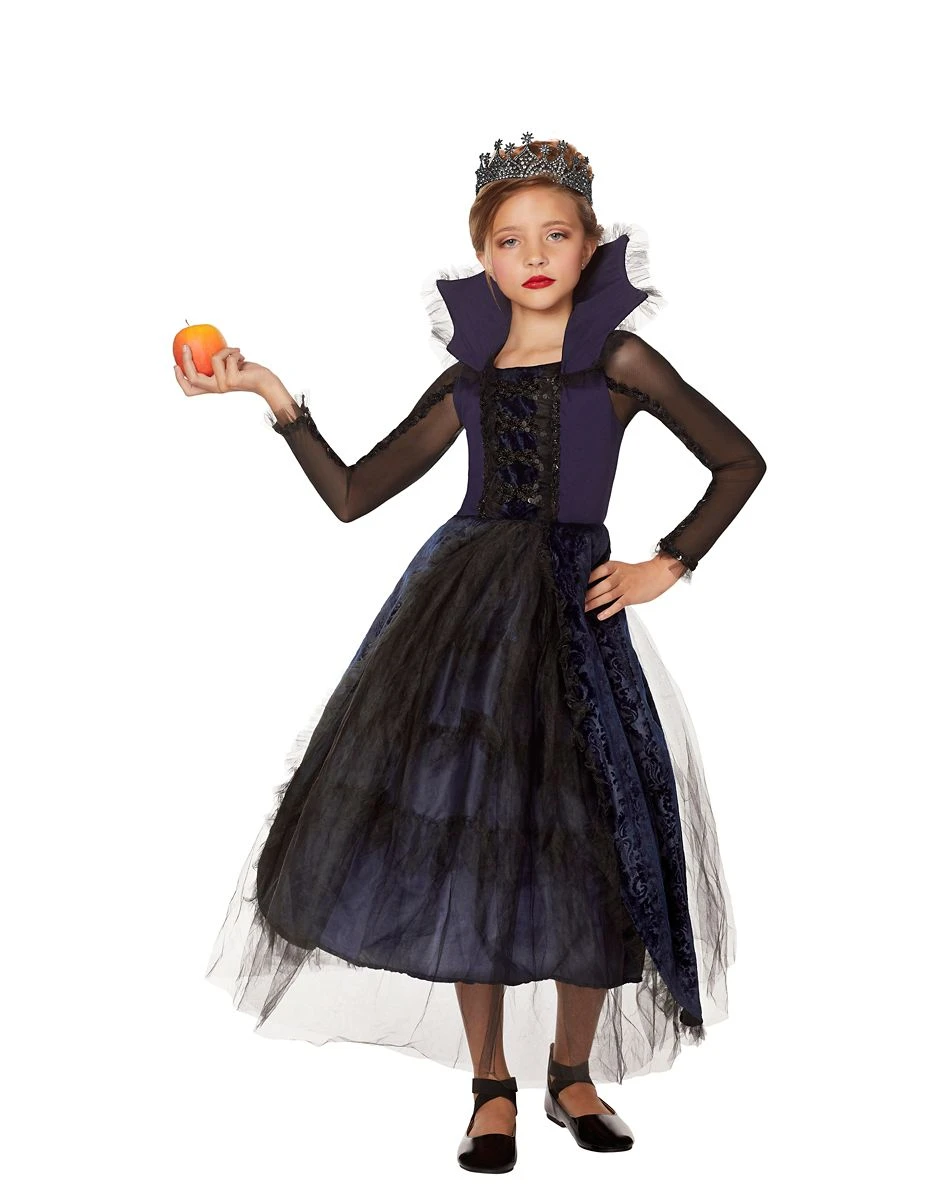 Spirit Halloween Kids Navy Evil Queen Costume - The Signature Collection 3 Spirit Halloween Kids Navy Evil Queen Costume - The Signature Collection
