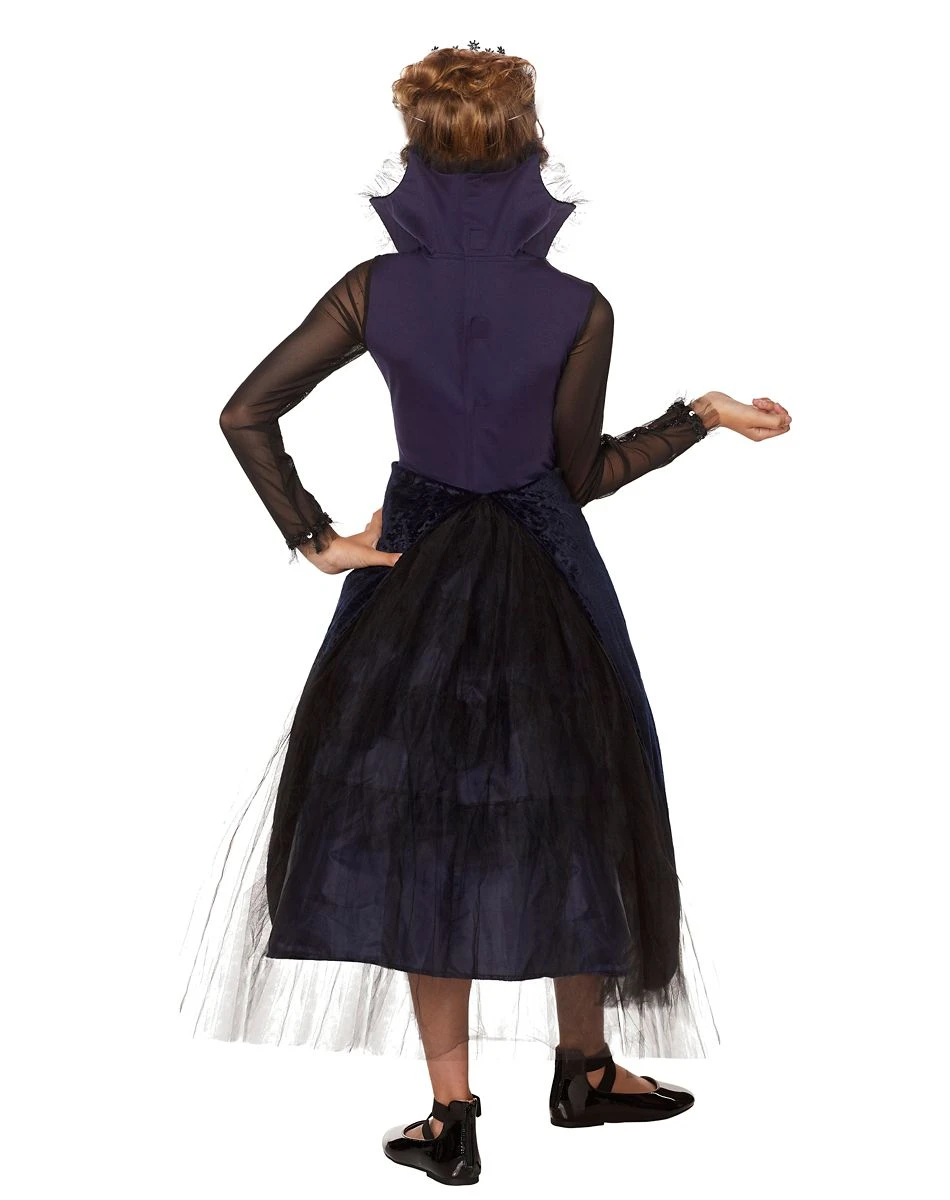 Spirit Halloween Kids Navy Evil Queen Costume - The Signature Collection 4 Spirit Halloween Kids Navy Evil Queen Costume - The Signature Collection - Image 2
