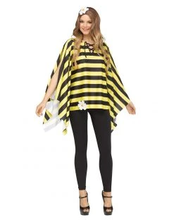 Spirit Halloween Adult Bumble Bee Poncho