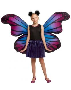 Spirit Halloween Kids Butterfly Costume With Light-Up Inflatable Wings