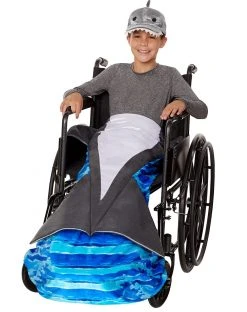 Spirit Halloween Kids Shark Wheelchair Costume