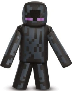 Spirit Halloween Kids Enderman Inflatable Costume - Minecraft