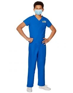 Spirit Halloween Kids Medical Scrubs Costume