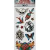 Spirit Halloween Punk Tattoos - 20 Pack -HALLOWEEN COSTUMES Sales 07595812 a