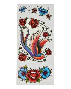 Spirit Halloween Color Punk Tattoos - 6 Pack -HALLOWEEN COSTUMES Sales 07595820 c