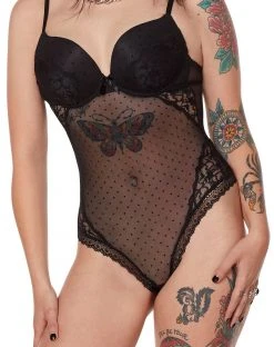 Spirit Halloween Flock Mesh Bodysuit -HALLOWEEN COSTUMES Sales 07603160 b