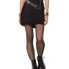 Spirit Halloween Pleather Zipper Skirt 2 Spirit Halloween Pleather Zipper Skirt -HALLOWEEN COSTUMES Sales 07603327 a