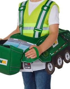 Spirit Halloween Toddler Waste Management Ride-Along Costume With Sound -HALLOWEEN COSTUMES Sales 07616873 c