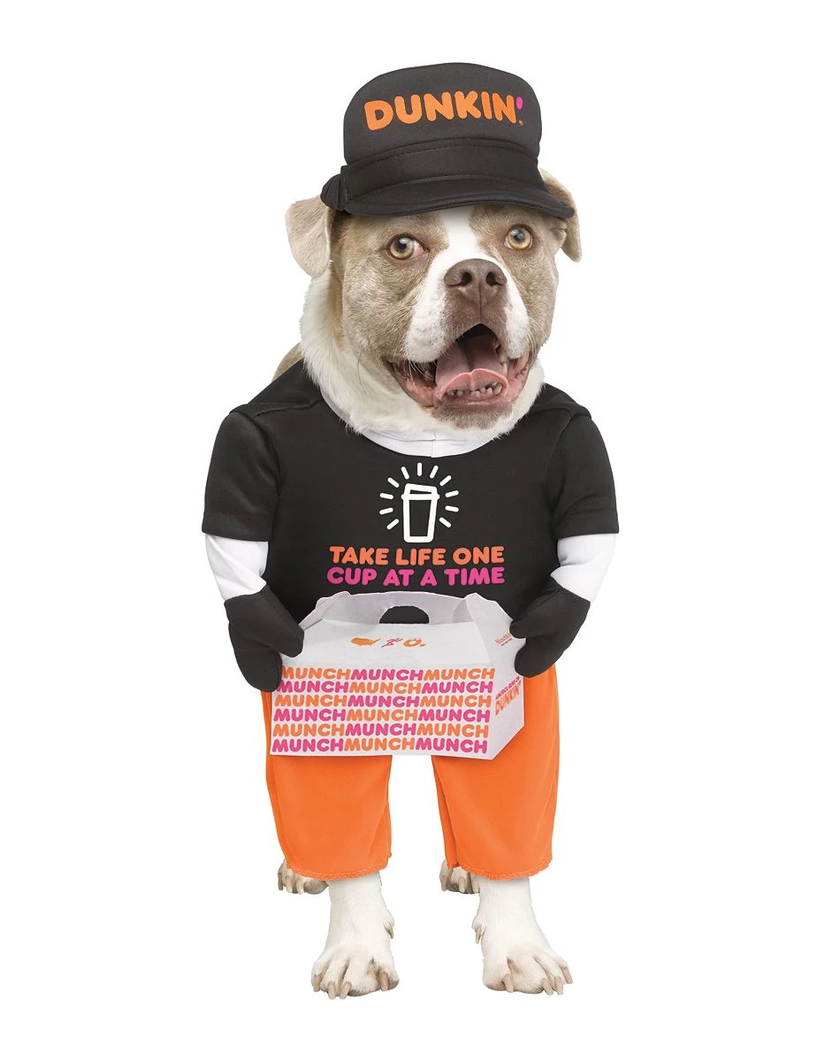Spirit Halloween Dunkin' Pet Costume 3 Spirit Halloween Dunkin' Pet Costume