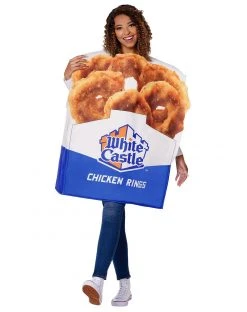 Spirit Halloween Adult Chicken Rings Costume - White Castle