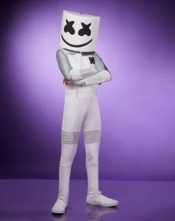 Spirit Halloween Kids Marshmello Jumpsuit Costume