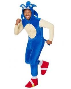 Spirit Halloween Adult Sonic the Hedgehog Costume