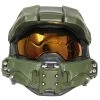 Spirit Halloween Kids Master Chief Light-Up Helmet Deluxe - Halo -HALLOWEEN COSTUMES Sales 07651862 a