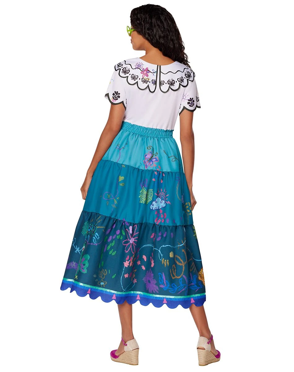 Spirit Halloween Adult Mirabel Dress Costume - Disney Encanto 4 Spirit Halloween Adult Mirabel Dress Costume - Disney Encanto - Image 2