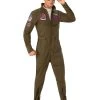 Spirit Halloween Adult Top Gun Maverick Jumpsuit Costume Deluxe -HALLOWEEN COSTUMES Sales 07662034 a